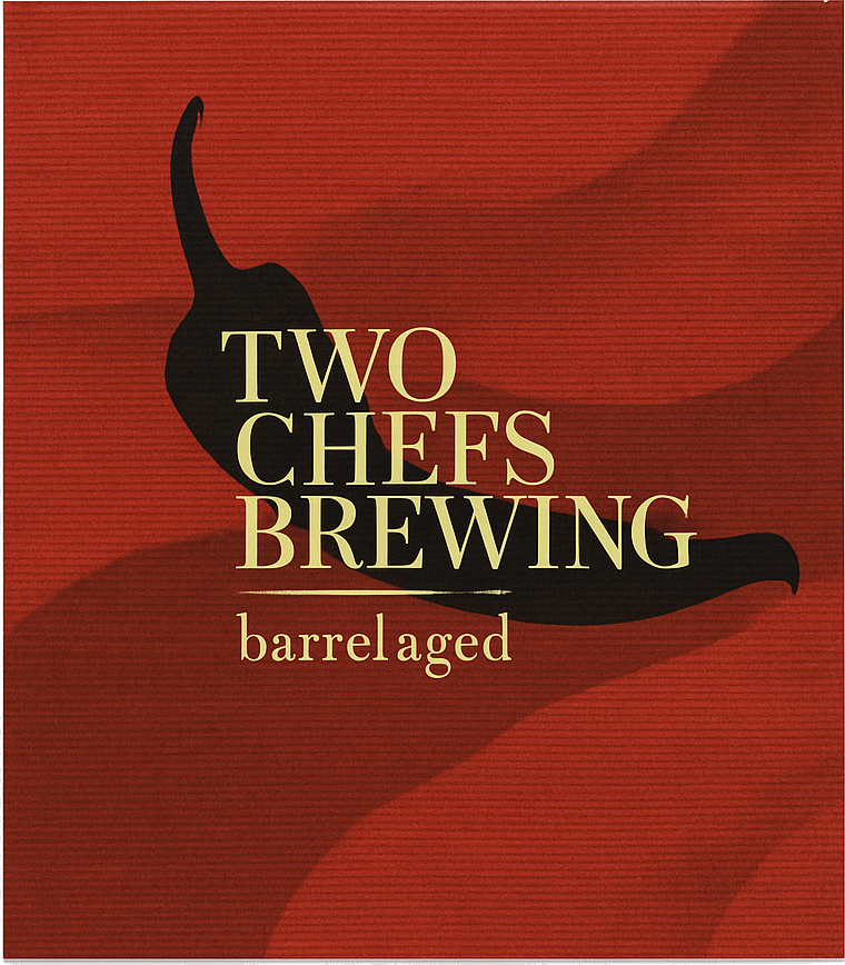 Etiket van Two Chefs Chocolate & Mexican Chillies Barrel Aged Imperial Stout