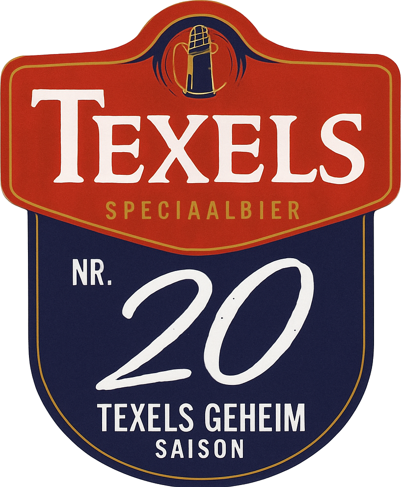 Etiket van Texels Geheim Nr. 20