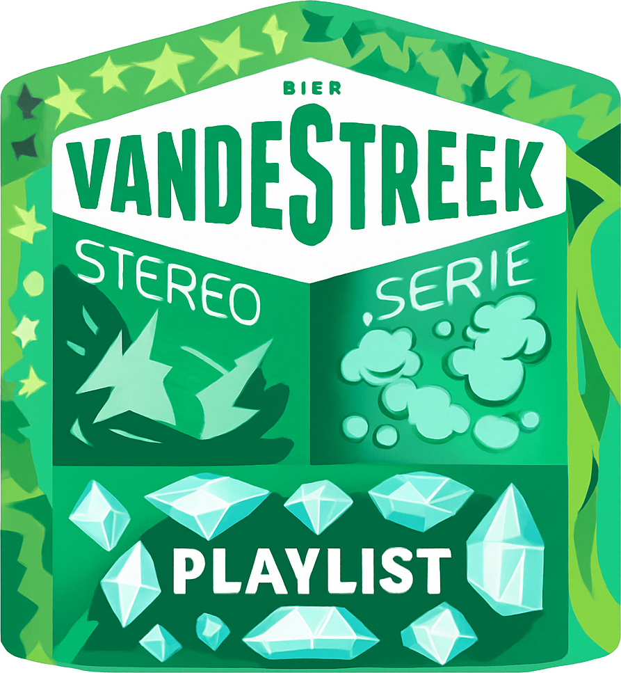 Etiket van vandeStreek Stereo Serie Playlist