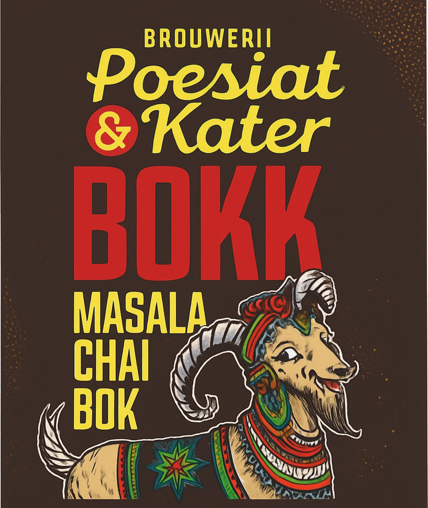 Etiket van Poesiat & Kater Bokk