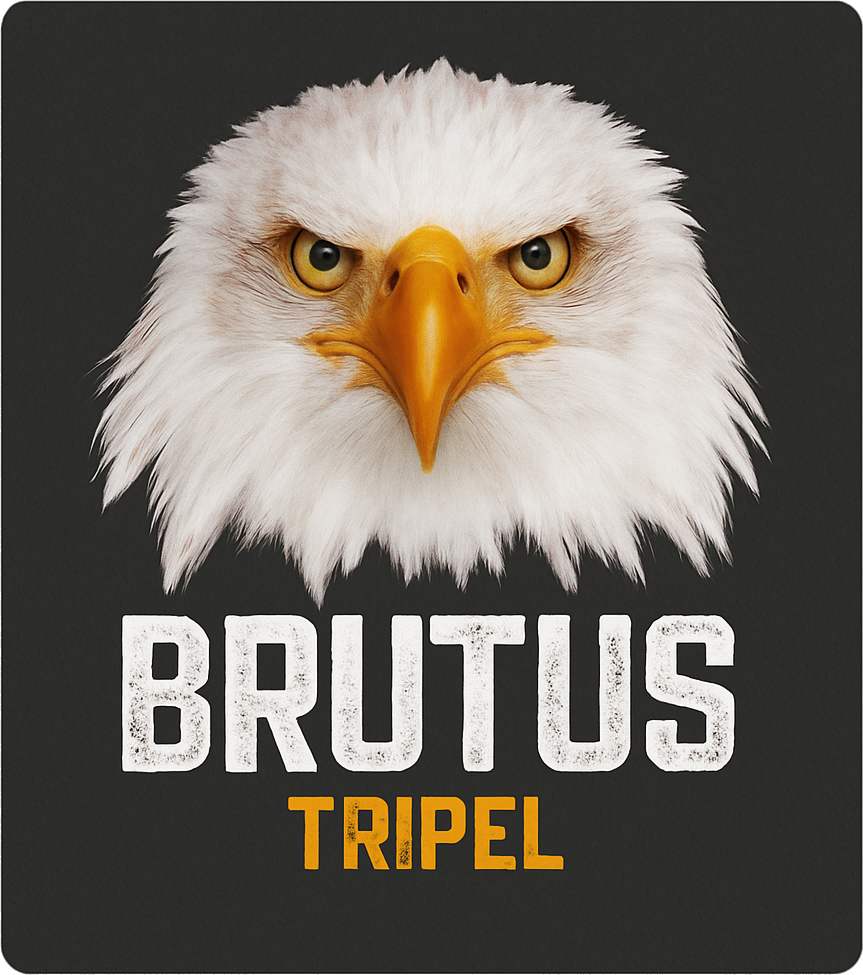 Etiket van Brutus Tripel