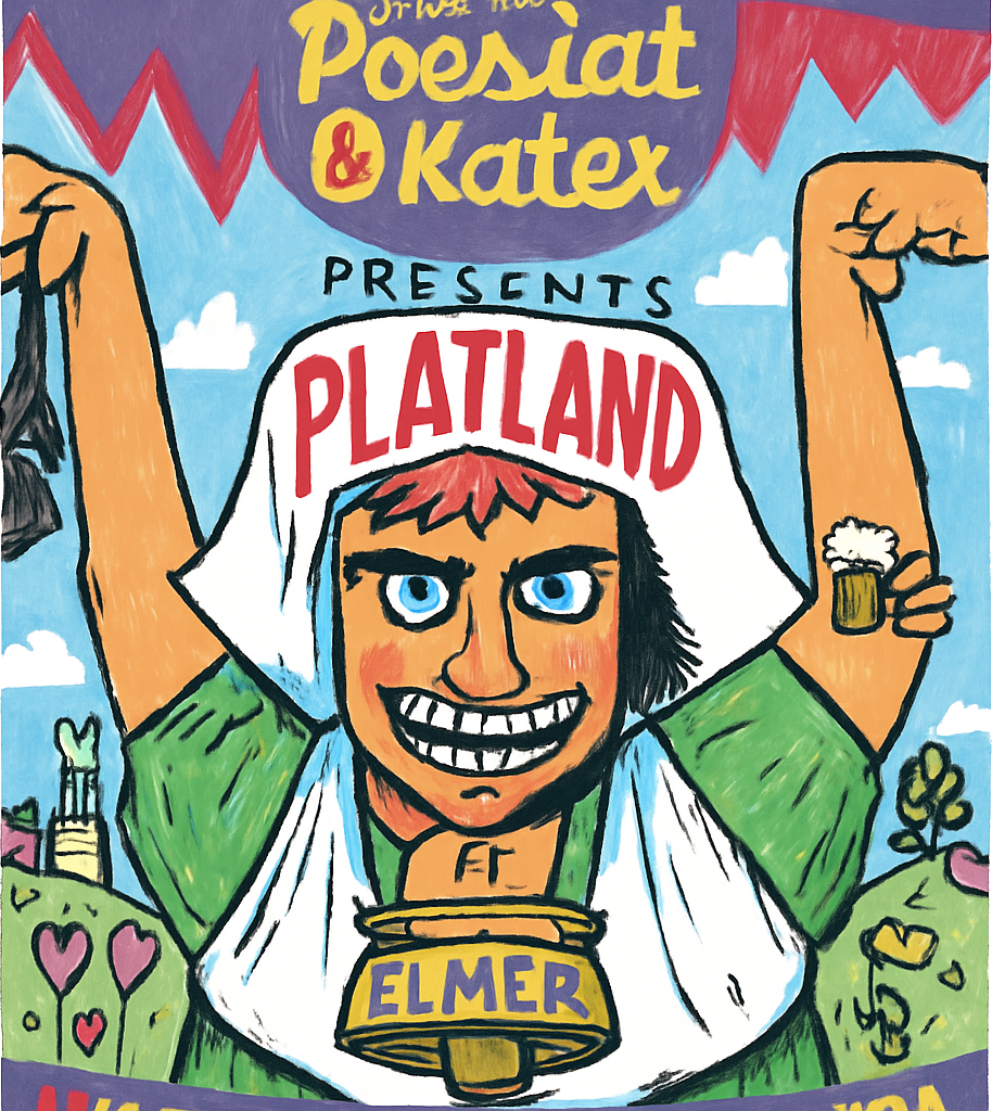Etiket van Poesiat & Kater Platland