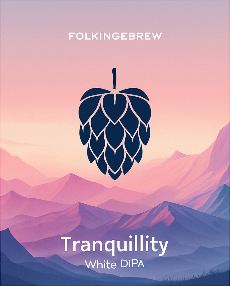 Etiket van Folkingebrew Tranquility
