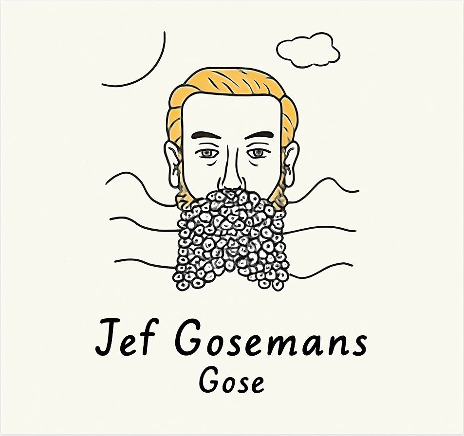 Etiket van BRAUW Jef Gosemans