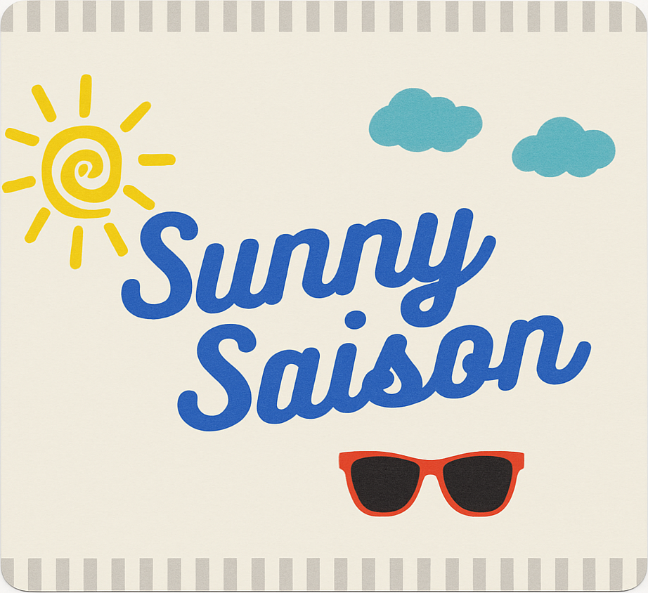 Etiket van BRAUW Sunny Saison