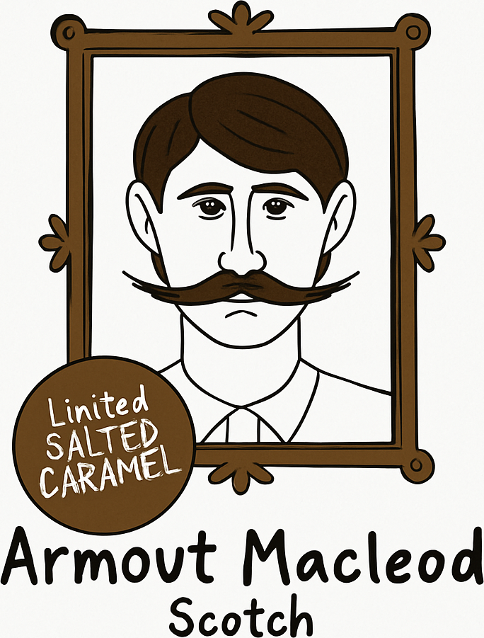 Etiket van BRAUW Armout Macleod Salted Caramel