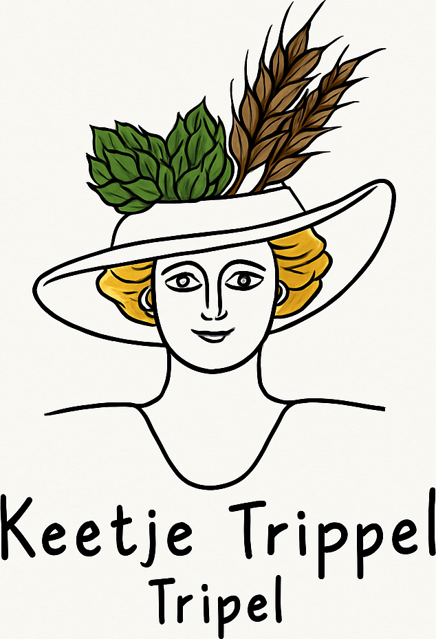 Etiket van BRAUW Keetje Trippel