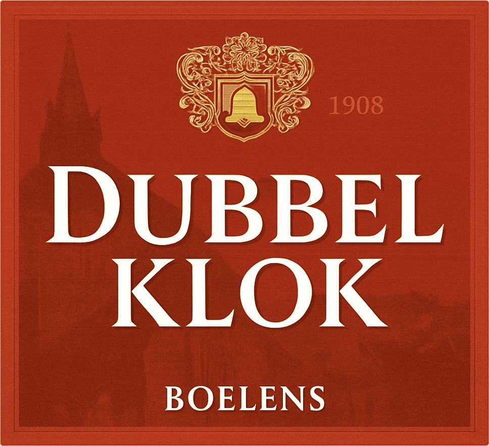 Etiket van Boelens Dubbel Klok