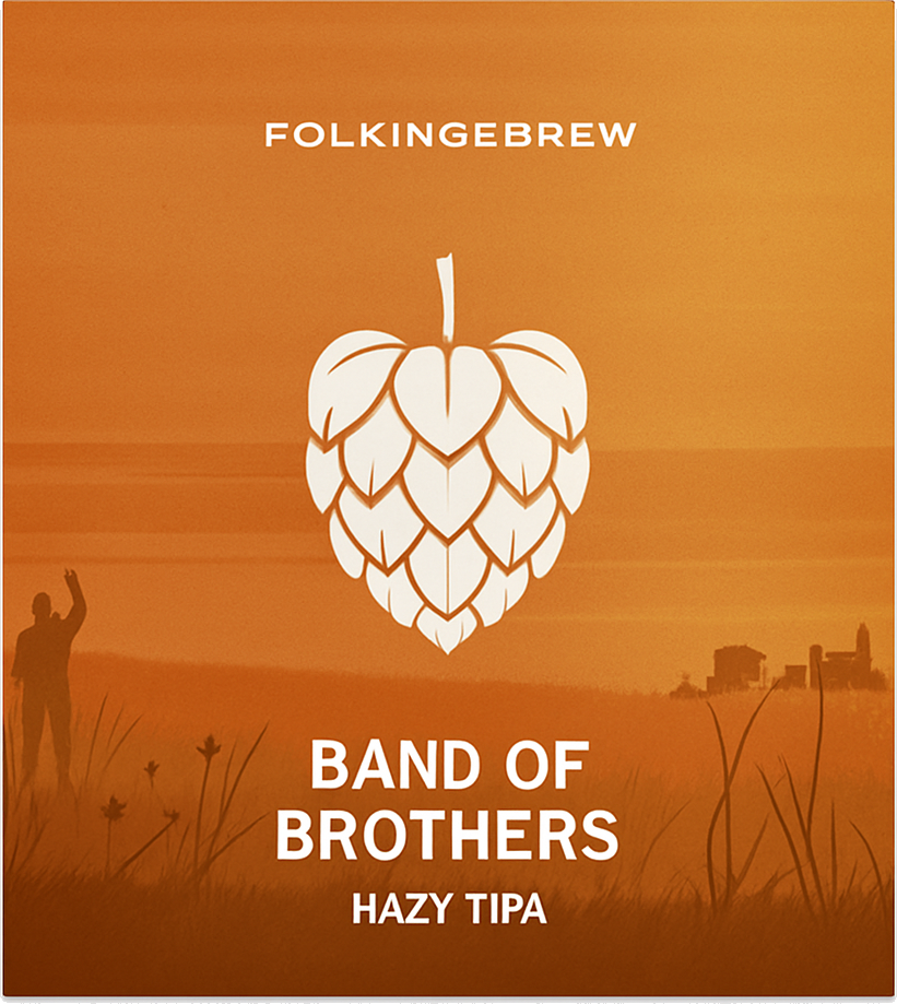 Etiket van Folkingebrew Band of Brothers (Investor Collab #1)