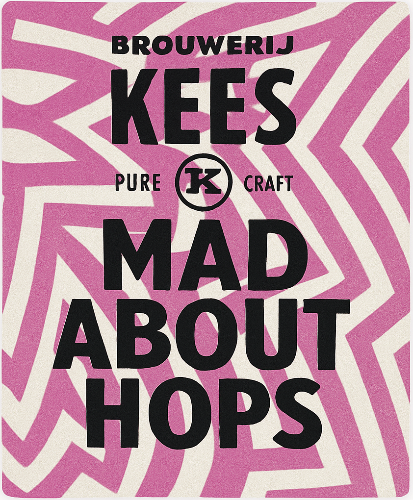 Etiket van Kees Mad About Hops 'HBC 630'