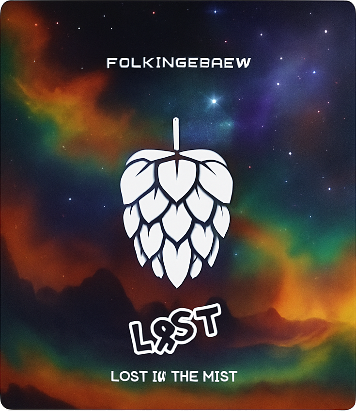 Etiket van Folkingebrew Lost in the Mist