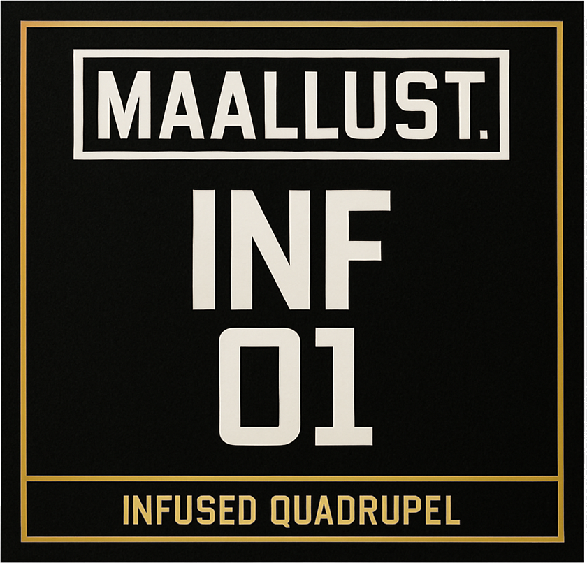 Etiket van Maallust 1818 Infused 01