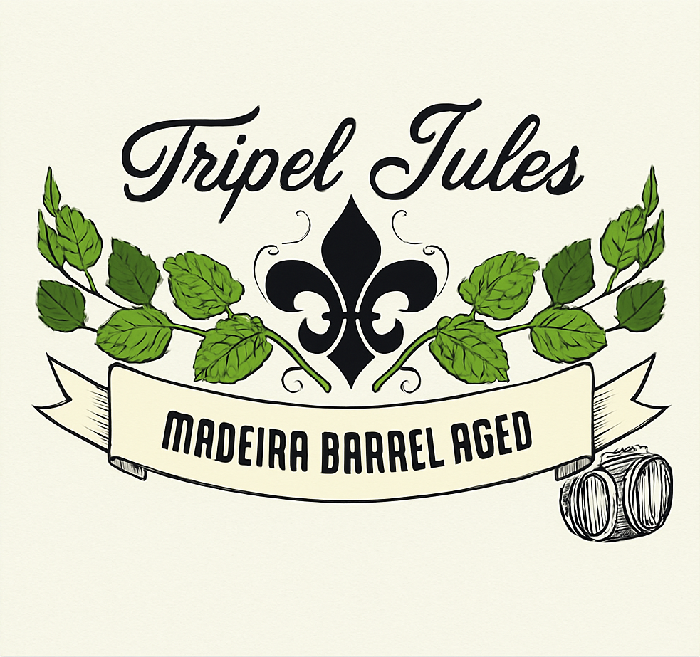 Etiket van Rodanum Tripel Jules Madeira Barrel Aged