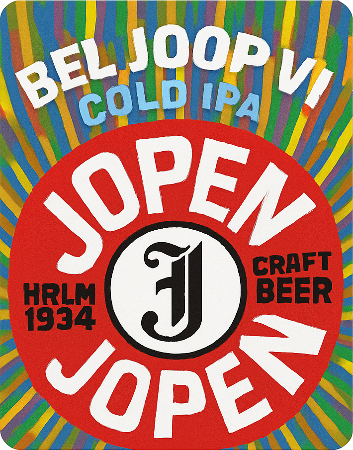 Etiket van Jopen Jubel Joop VI