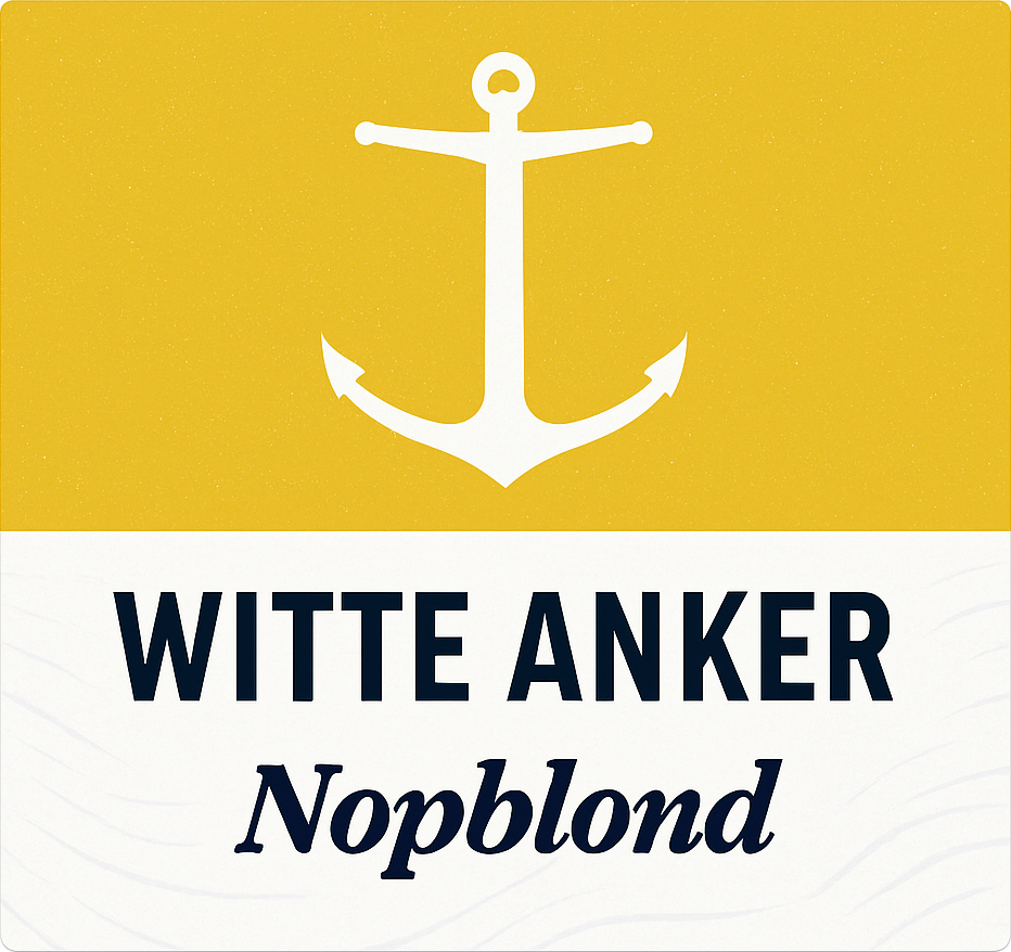 Etiket van Witte Anker Nopblond