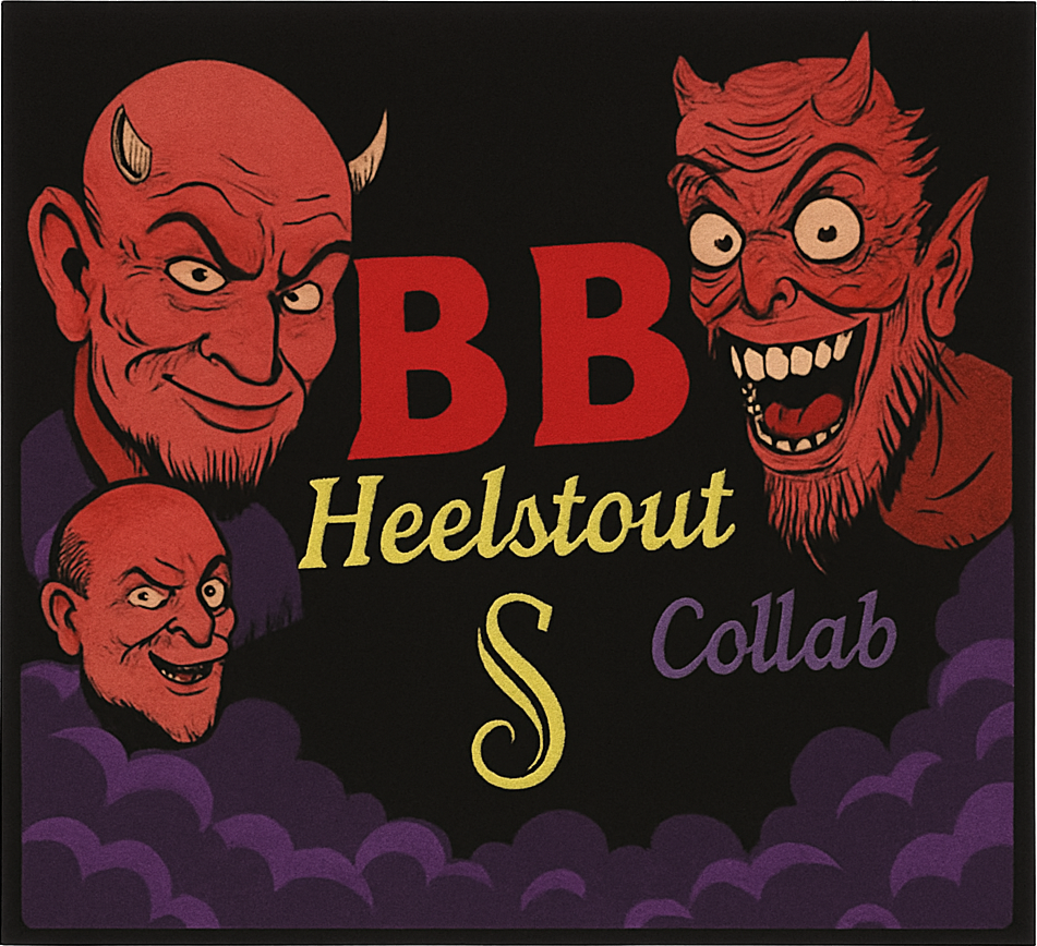 Etiket van Egmond B&B Heel Stout