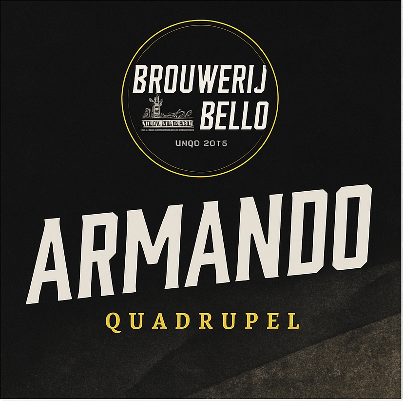 Etiket van Bello Armando
