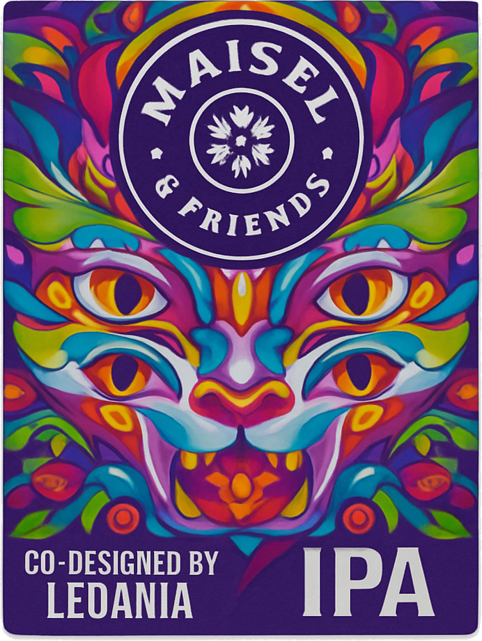 Etiket van Maisel & Friends 2025 Artbeer #7 Ledania