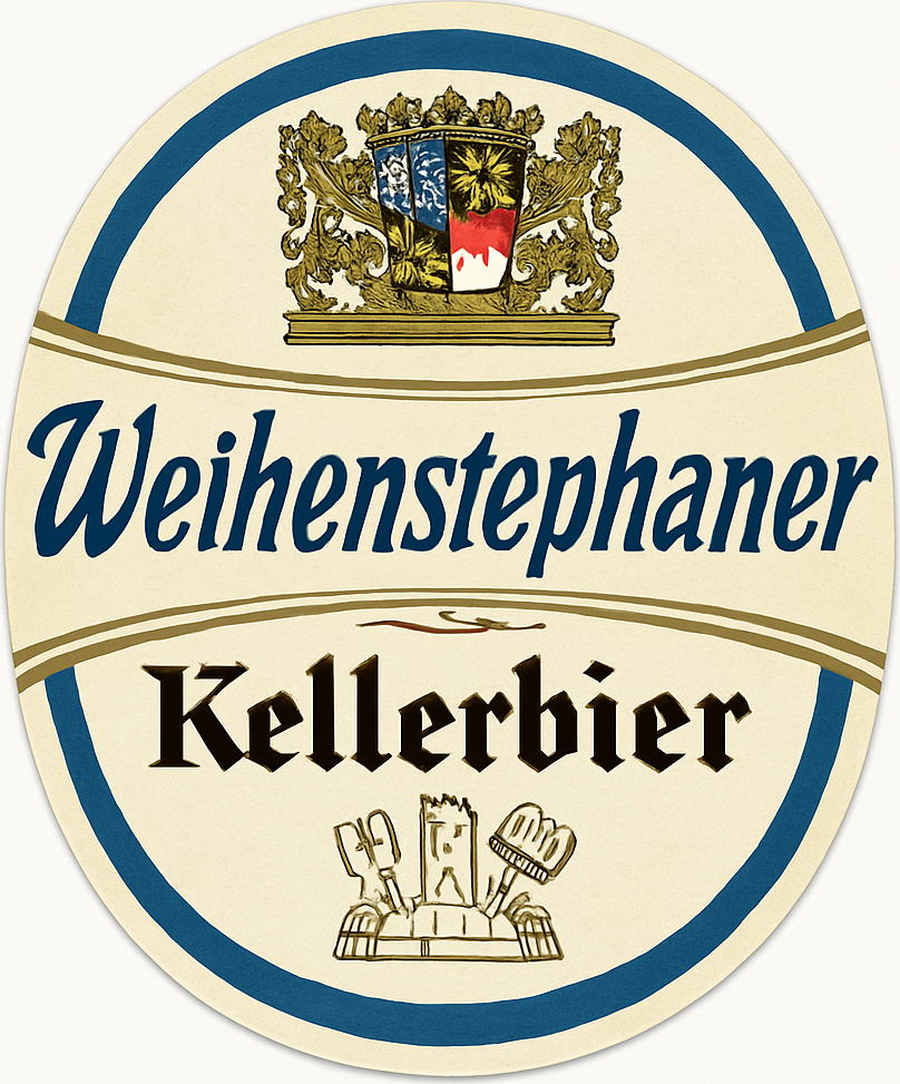 Etiket van Weihenstephaner Kellerbier 1516