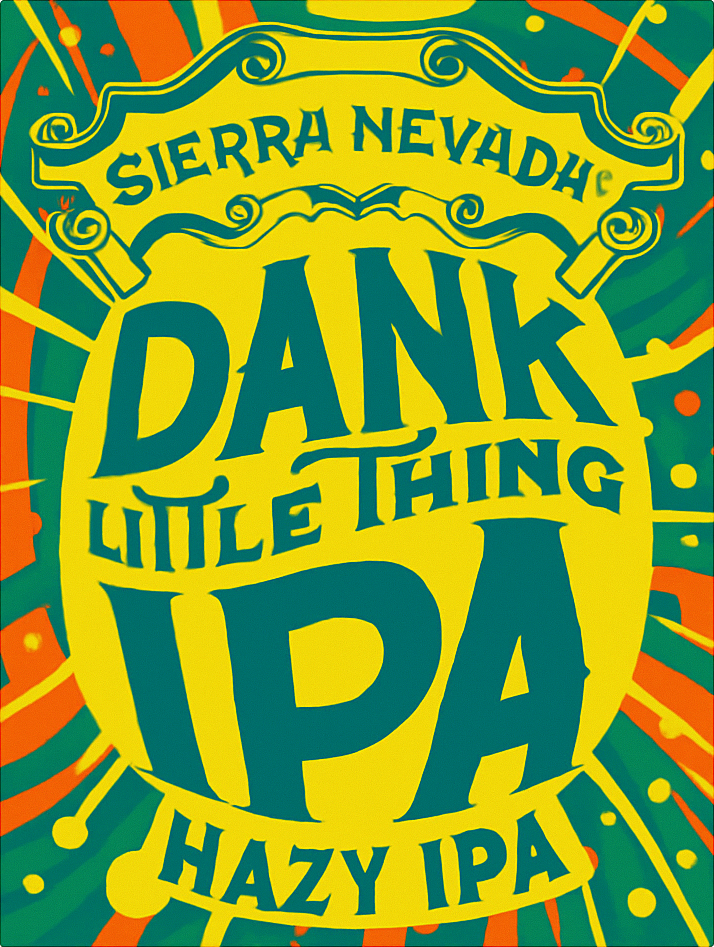 Etiket van Sierra Nevada Dank Little Thing