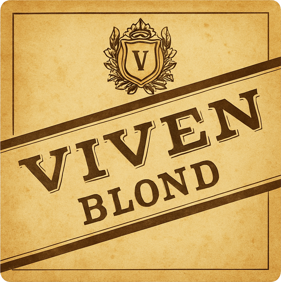 Etiket van Viven Champagner Weisse