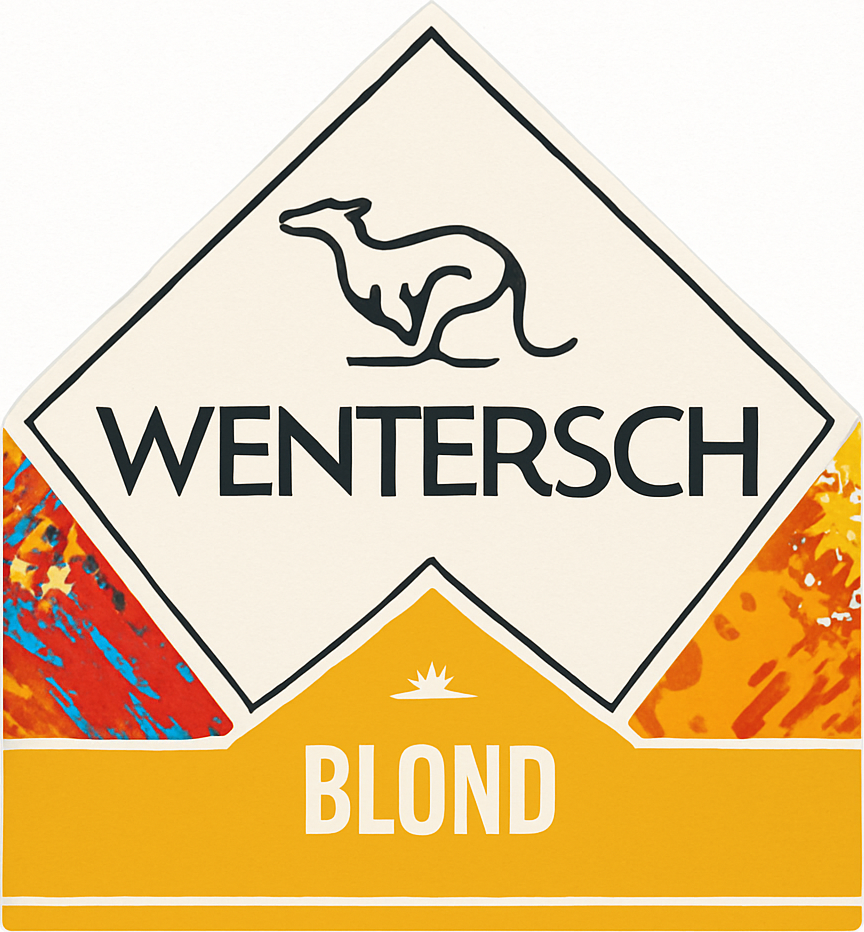 Etiket van Wentersch Blond
