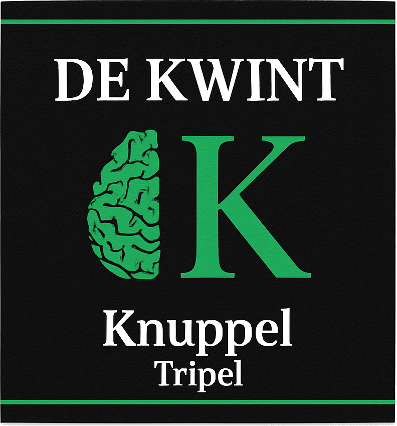 Etiket van De Kwint Knuppel
