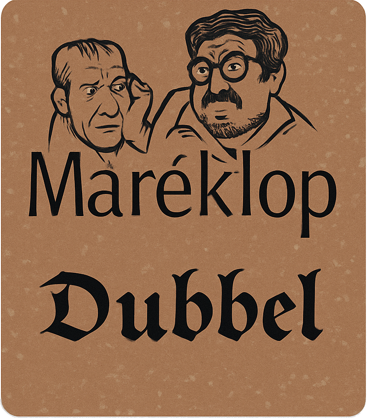 Etiket van Mareklop Dubbel