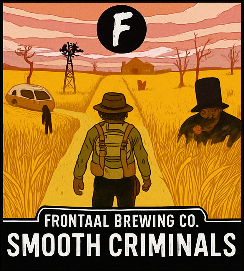 Etiket van Frontaal Smooth Criminals: Zombie