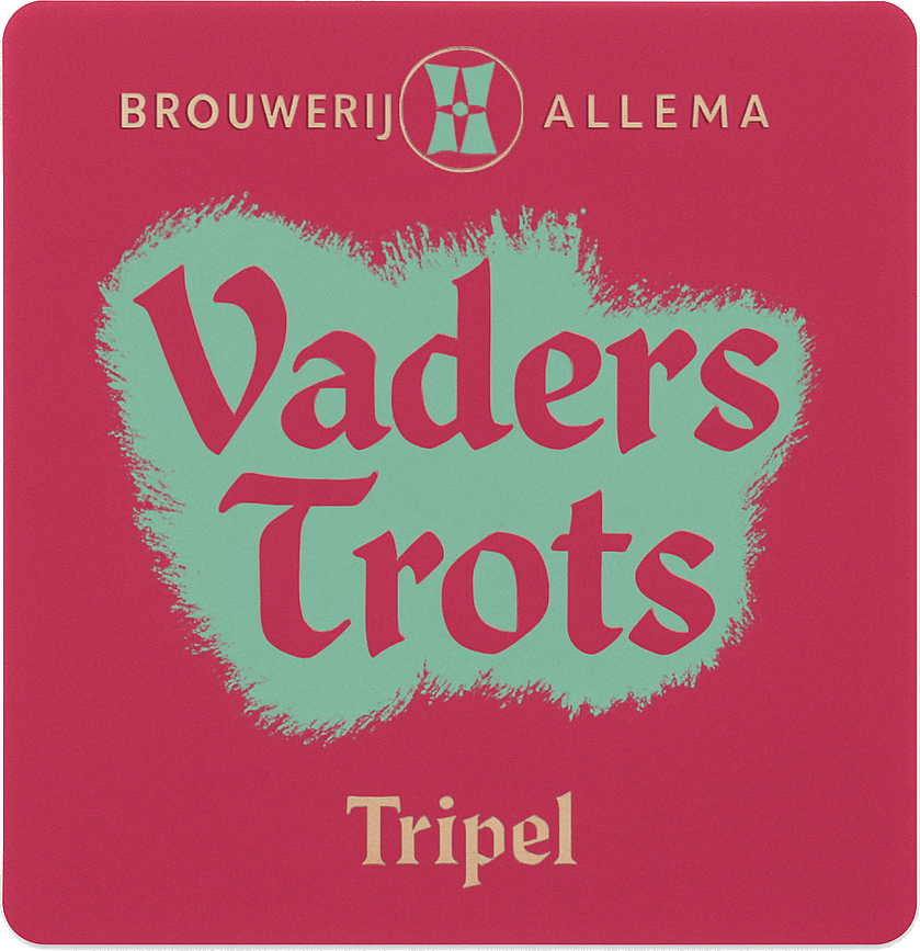 Etiket van Allema Vaders Trots