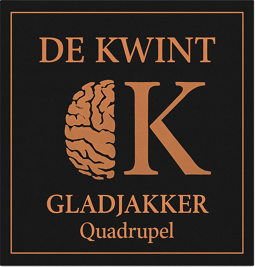 Etiket van De Kwint Gladjakker