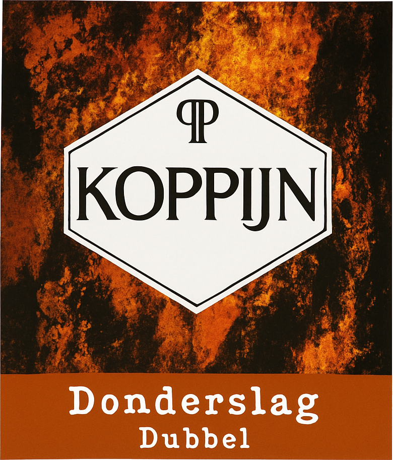 Etiket van Koppijn Donderslag