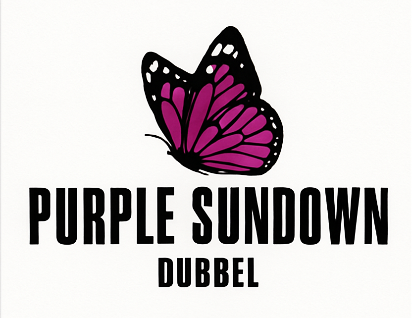 Etiket van Menno Olivier Purple Sundown