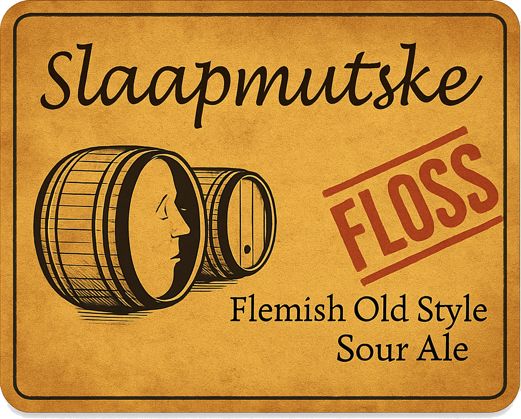 Etiket van Slaapmutske FLOSS