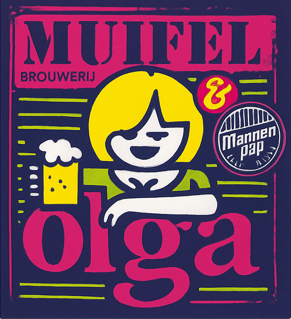 Etiket van Muifel Olga DDH NEIPA