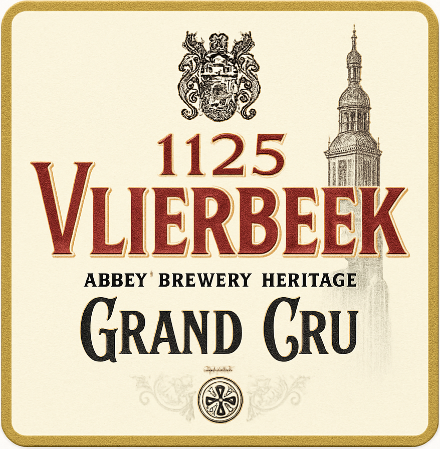 Etiket van Vlierbeek Grand Cru