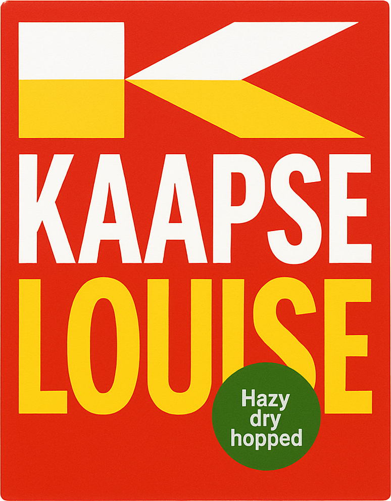 Etiket van Kaapse Louise
