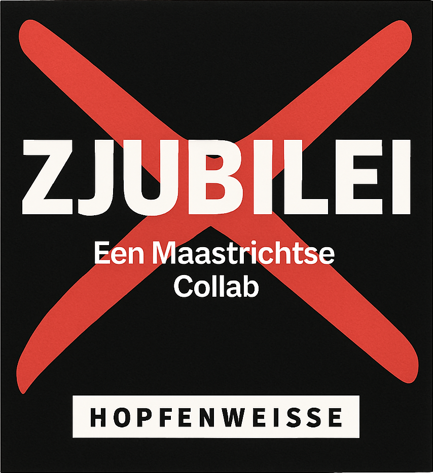 Etiket van Maastricht Zjubilei Hopfenweisse