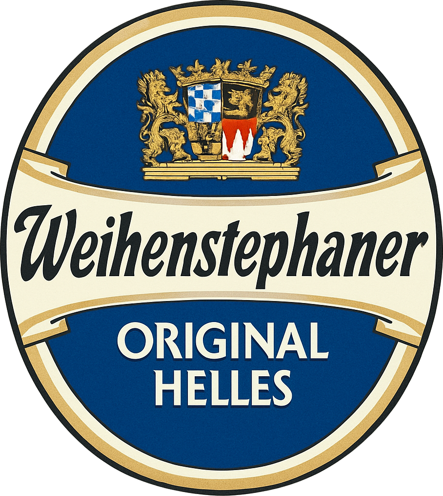 Etiket van Weihenstephaner Original Helles