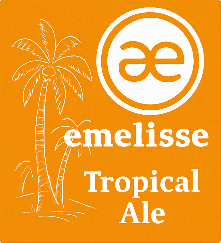 Etiket van Emelisse Tropical Ale