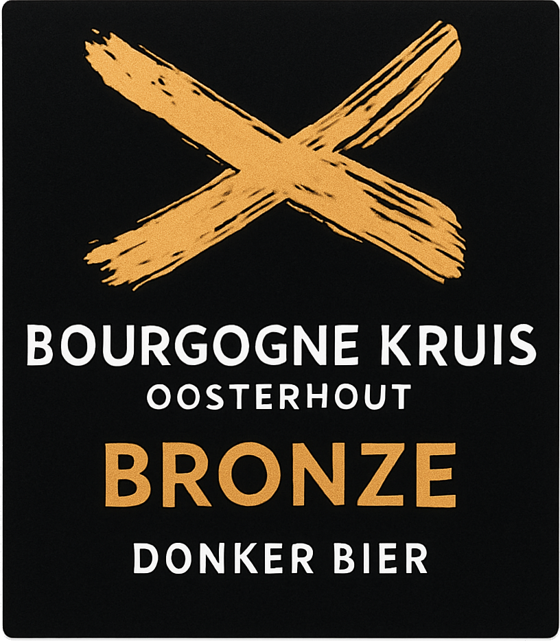 Etiket van Bourgogne Kruis Bronze