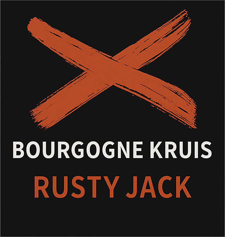 Etiket van Bourgogne Kruis Rusty Jack