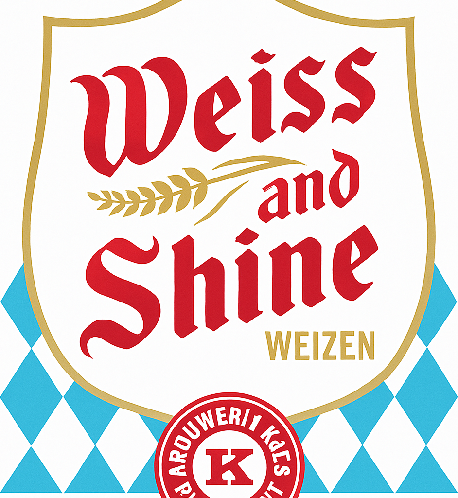 Etiket van Kees Weiss and shine