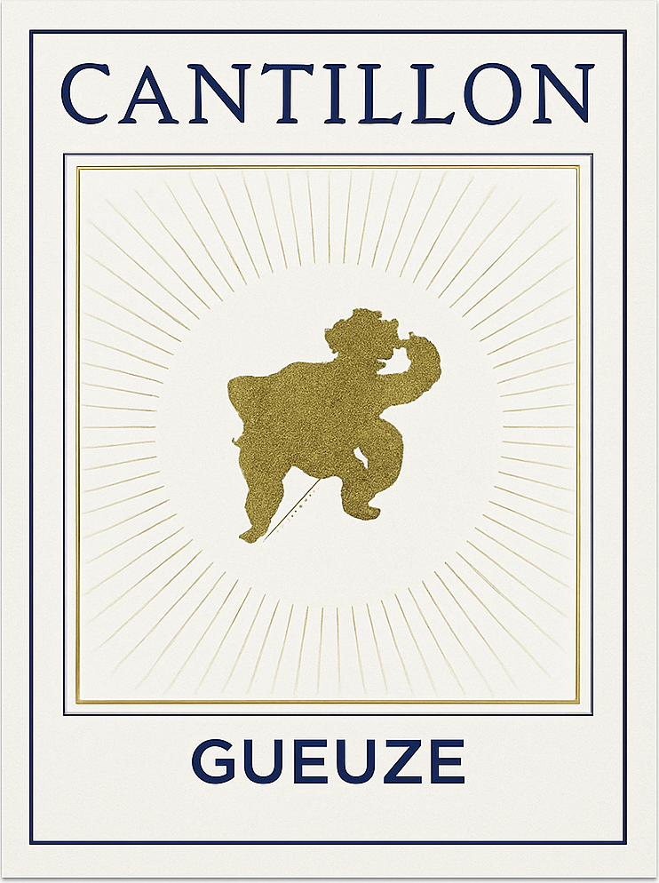 Etiket van Cantillon Classic Gueuze