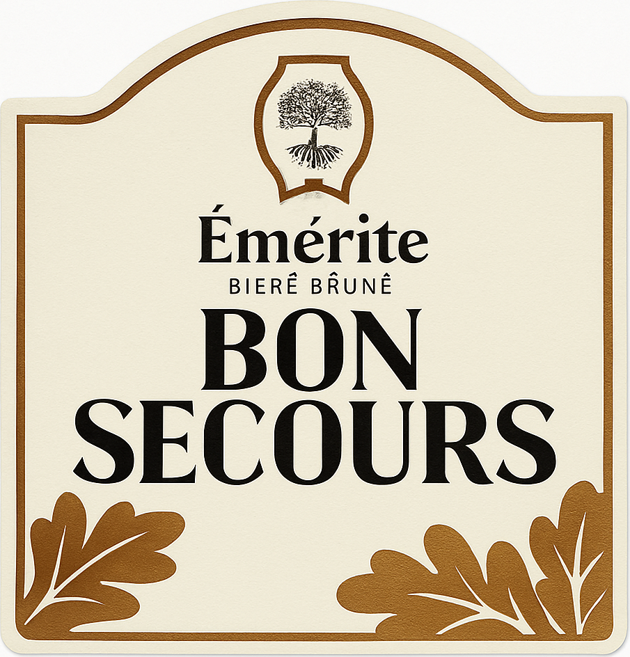 Etiket van Bon Secours Emerite