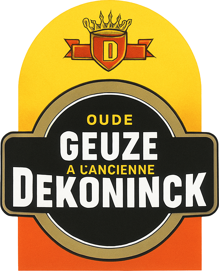 Etiket van Boon Oude Geuze Dekoninck