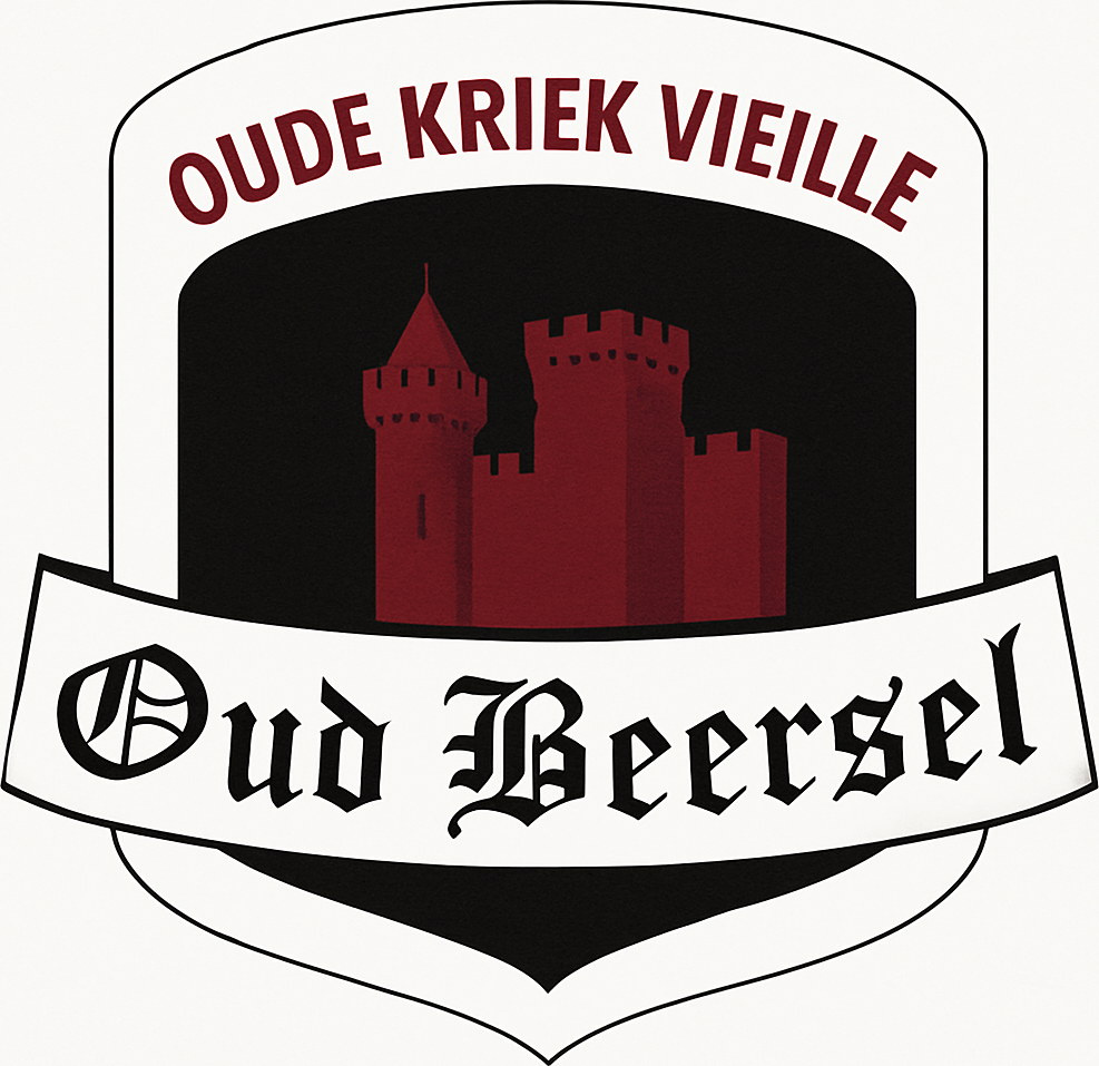 Etiket van Oud Beersel Oude Kriek
