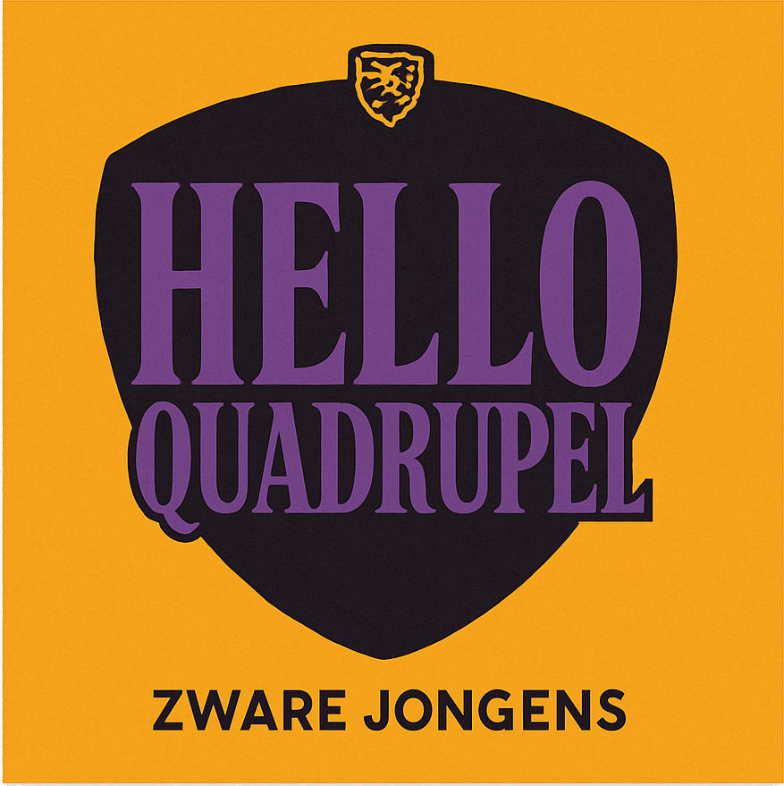 Etiket van Hello Quadrupel