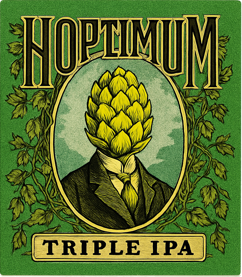 Etiket van Sierra Nevada Hoptimum