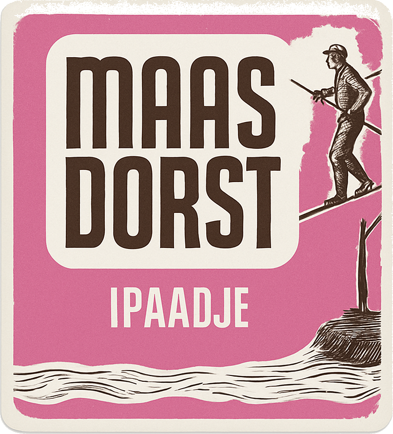 Etiket van Maasdorst iPaardje